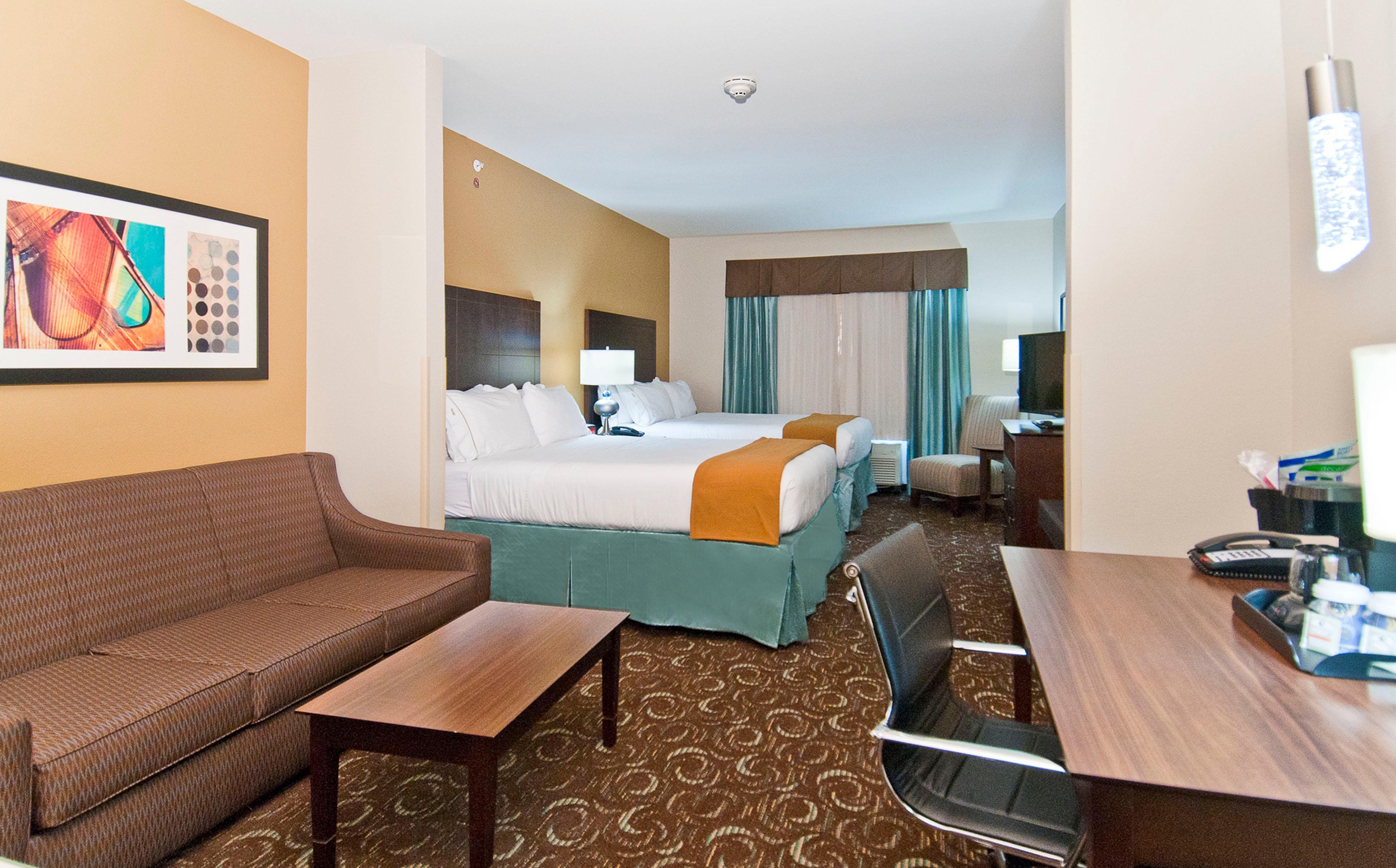 Holiday Inn Express & Suites San Antonio Frost Bank Center By Ihg Eksteriør bilde