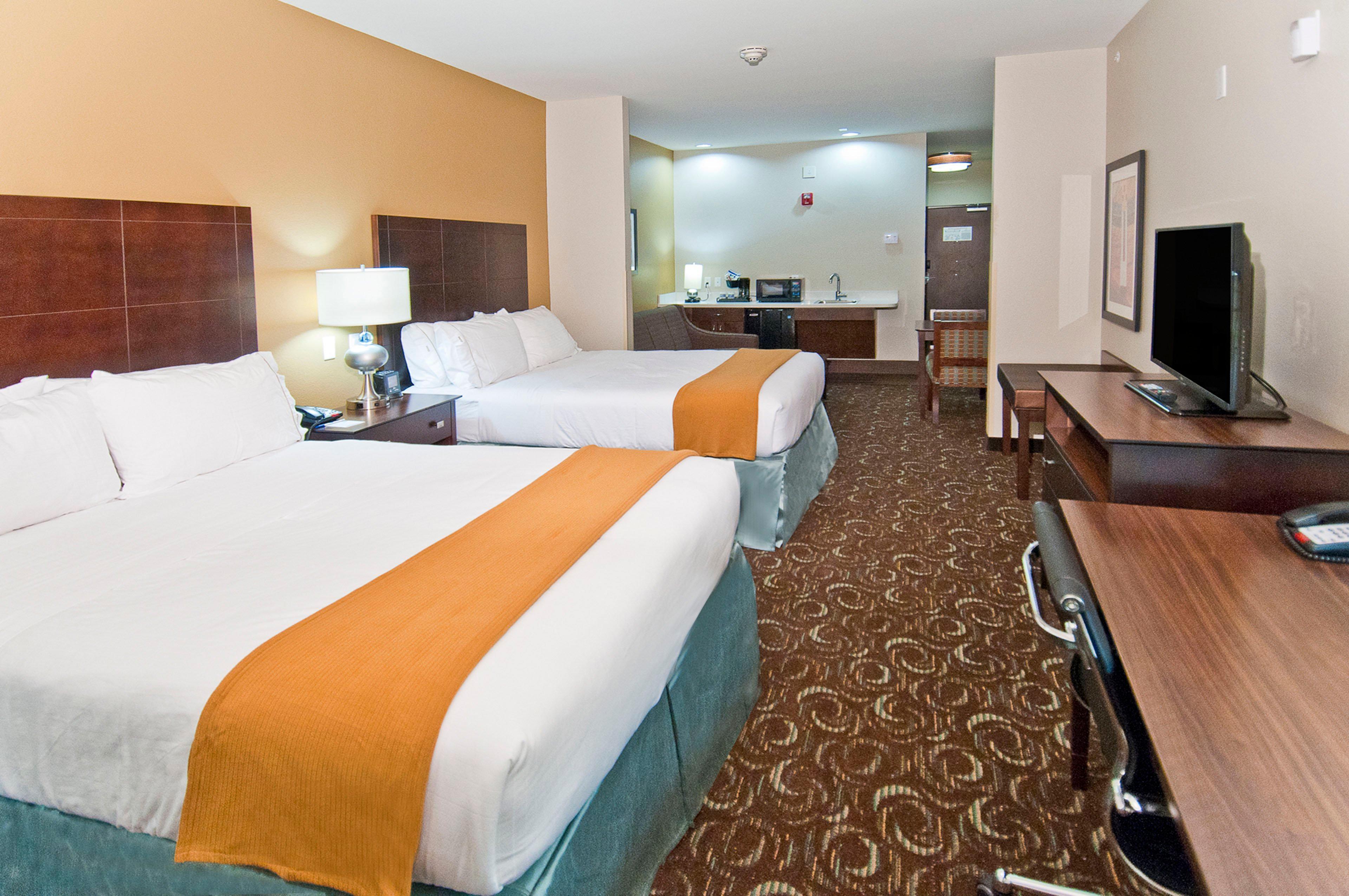 Holiday Inn Express & Suites San Antonio Frost Bank Center By Ihg Eksteriør bilde